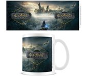 Pyramid International Taza de café de Harry Potter (Hogwarts Legacy Design) de 315 ml, regalos de Harry Potter para mujeres, regalos de Harry Potter para hombres, producto oficial, color blanco