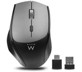 Ewent EW3245 ratón mano derecha RF inalámbrico Óptico 2400 DPI