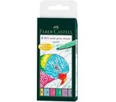 Faber-Castell 167163 rotulador de punta fina Fuerte Multicolor 6 pieza(s)