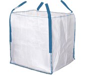 WOLFPACK LINEA PROFESIONAL - Saco Obra Big Bag Rafia 90x90x90cm. Carga máxima seg. 1.000Kg.