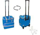 PAPILLON Nevera Bolsa Termica 38 litros Azul Trolley