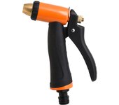 Pistola riego manguera metal soft-touch regulable