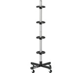 YATO, modelo YT-55691, Soporte móvil para ruedas, ideal para almacenar y organizar llantas de manera eficiente, diseño robusto y fácil de mover, herramienta profesional para talleres