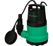 Bomba aguas limpias sumergible 250 watt. 5.500 lts/hora, profundidad 5 mts, elevación 4,5 mts. particulas max. ø 2-3 mm.