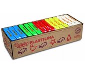 Jovi plastilina 15 pastillas de 350 gr 5 colores básicos en caja expositora