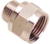 Adaptador alargue hembra 3/8 - macho 1/4 (blister 2 piezas)