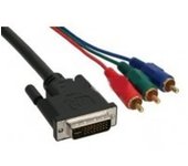 Cable DVI 24+5 Macho A 3 RCA Macho RGB
