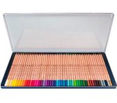 MILAN Caja metálica 48 lápices de colores mina gruesa Ø 3,5 mm hexagonales, 10403