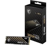 Ssd msi spatium m470 pro pcie 4.0 nvme m.2 2tb