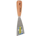WOLFPACK LINEA PROFESIONAL Espatula Mango Madera Hoja Acero 60 mm. Espatula Yeso, Espatula Pintor, Espatula Masillas, Espatula Pladur, etc.