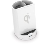 miniBatt PowerCUP Smartphone Blanco USB Cargador inalámbrico Carga rápida Interior