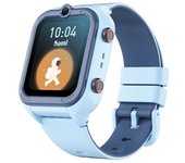 Reloj sami wearable azul 4g gps/alerta sos/ranura para sim/camara frontal smartwatch junior/