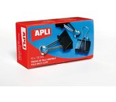 APLI 161021 - Etiquetas colgantes (31 x 46 mm), color blanco y azul - paquete de 1000 unidades