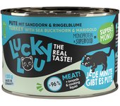 Lucky Lou SuperMono² 6 x 200 g comida húmeda para gatos - Pavo
