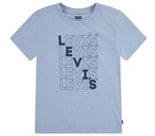 Camiseta levi's loud niño niagra azul