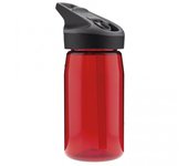 Botella tritan 0.45 l. rojo tapón jannu