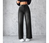Women Denim Jeans Ladies Wide Leg Straight Pants Full Length Long Jean Pants pantalones de mujer
