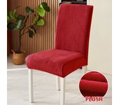 coolazy Funda de Felpa para Silla Fundas Elásticas para Silla Fundas de asiento para Cocina Comedor Banquete de Bodas Hotel