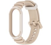 Strap for Mi Band 8 7 6 5 Silicone Bracelet for Mi Band 7 6 Strap Man Woman Breathable Rubber Watchband