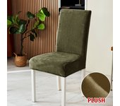 coolazy Funda de Felpa para Silla Fundas Elásticas para Silla Fundas de asiento para Cocina Comedor Banquete de Bodas Hotel