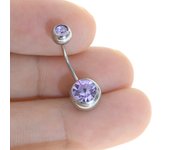 1Pc 20g surgical steel belly earring two uses highquality belly button rings disco body piercing navel rings body jewelry