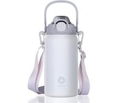 FEIJIAN Thermo Bottle Large Capacity With Straw Stainless Steel Thermal Water Bottle Cold and Hot Thermos Cup Vacuum Flask Gym