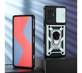 KEYSION Shockproof Case for Xiaomi POCO F4 GT F3 GT Push Pull Camera Protection Phone Cover for Redmi K50 Gaming K40 Gaming