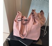New Women's Bag Solid Color Tote Bag Commuting Shoulder Bag Leisure Simple Mommy Go Out Bag Large Capacity Nylon Handbag