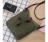 Beach Rattan Bag Hand Woven Straw Bag Bohemian Summer Beach Handbag Travel Female Shoulder Tote Wicker Crossbody Bag bolsos