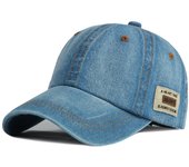 Vintage Blue Denim Caps Luxury Brand Baseball Hats For Men Women Outdoor Trucker Hat Snapback Hip Hop Cap Gorras Para Hombres