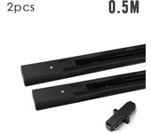 3-wire LED Track Light AC110-240V Ceiling Spot 10-30W Ceiling Lamp for Living Room Kitchen Line Lighting Rail Systems Spotlight