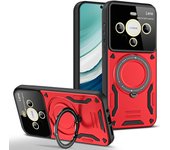 KEYSION Shockproof Case for Huawei Mate 60 Pro+ P60 Pro Nova 10 SE Ring Stand Camera Protector Phone Cover for Honor 90 X8A X7A