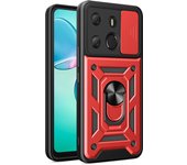 KEYSION Shockproof Case for Tecon Pop 7 Pro Spark Go 2023 Slide Camera Protection Ring Phone Cover for Infinix Smart 7 Note 30