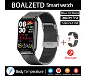 2025 Smart Watch blood sugar Pressure Waterproof Heart Rate Watch Fitness Tracker Bracelet Support Android iOS Men Smartwatch