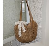 Summer Straw Bags for Women Ribbon Shoulder Bags Rattan Woven Top Handle Bag Hollow Raffia Crochet Beach Bag Casual Handbags