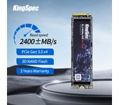 Kingspec NVMe SSD 512GB 1TB PCIe gen3.0x4 Solid 256GB M.2 Internal Hard Disk Laptop for Desktop PC State Drive SSD 2280 128GB