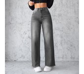 Women Denim Jeans Ladies Wide Leg Straight Pants Full Length Long Jean Pants pantalones de mujer