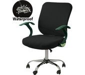 Chair Cover Thicken Solid Office Computer Spandex Split Seat Cover Universal Office Anti-dust Armchair Cover