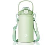 FEIJIAN Thermo Bottle Large Capacity With Straw Stainless Steel Thermal Water Bottle Cold and Hot Thermos Cup Vacuum Flask Gym