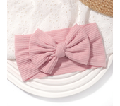 Knit Baby Headband Rib Bow Elastic Soft Nylon Newborn Headbands Baby Girl Children Turban Infant Kids Headwear Hair Accessories