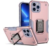 KEYSION Shockproof Armor Case for iPhone 13 Pro Max Ring Stand Phone Back Cover for Apple iPhone 12 Pro Max 11 Pro Max