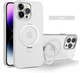 KEYSION Matte Case for MagSafe for iPhone 13 Pro Max Transparent Shockproof Phone Cover for iPhone 12 11 Pro Max