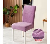 coolazy Funda de Felpa para Silla Fundas Elásticas para Silla Fundas de asiento para Cocina Comedor Banquete de Bodas Hotel