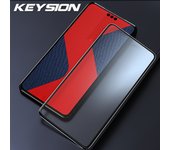 KEYSION Tempered Glass Full Cover for Huawei Mate 60 P60 Pro Nova 11 i Y91 Y71 Screen Protective Glass Film for Honor 90 70 Lite