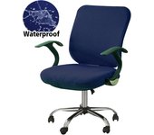 Chair Cover Thicken Solid Office Computer Spandex Split Seat Cover Universal Office Anti-dust Armchair Cover