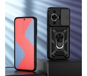 KEYSION Shockproof Case for Huawei Nova 11 Pro 11i 10 SE Slide Camera Lens Protection Ring Stand Phone Cover for Huawei Nova Y61