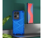 KEYSION Shockproof Armor Case for OPPO Reno8 Pro 5G Transparent Honeycomb Phone Back Cover for OPPO Reno7 4G 7 Pro 7 Z 5G