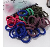 30/50pcs Girls Solid Color Big Rubber Band Ponytail Holder Gum Headwear Elastic Bands Korean Hair Accessories Ornaments