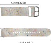 20mm Silicone Watchband For Samsung Galaxy Watch 6 Classic 47mm 43mm Band Strap Galaxy Watch 6 40MM 44mm Wristband Bracelet Belt