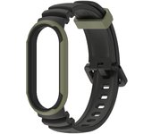 Strap for Mi Band 8 7 6 5 Silicone Bracelet for Mi Band 7 6 Strap Man Woman Breathable Rubber Watchband